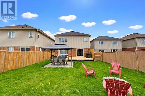 420 Armstrong Street W, North Perth, ON - Outdoor With Deck Patio Veranda With Backyard With Exterior