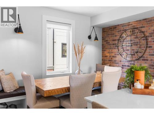 555 Buckland Avenue Unit# 106, Kelowna, BC - Indoor Photo Showing Dining Room