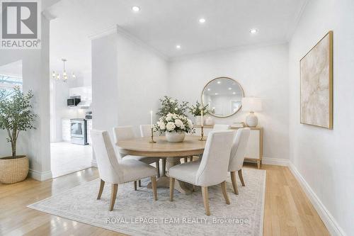 Virtually Staged - 114 Bartlett Private, Ottawa, ON - Indoor Photo Showing Dining Room
