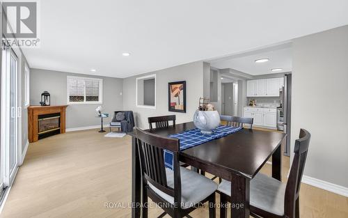 30 Bridlewreath Street, Kitchener, ON - Indoor Photo Showing Dining Room With Fireplace