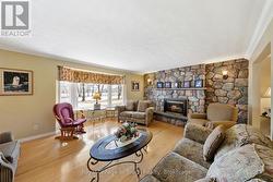 Gas Fireplace in Living Room - 