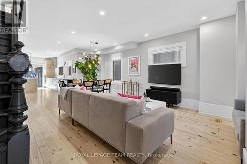 142 Florence Street, Ottawa, ON - Indoor Photo Showing Living Room With Fireplace
