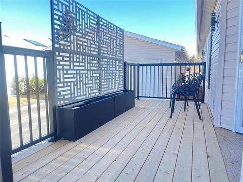 37 Bluebird Crescent, Brandon, MB - Outdoor With Deck Patio Veranda With Exterior