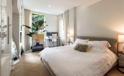 Master Bedroom - 101-210 Ch. Du Golf, Montréal (Verdun/Île-Des-Soeurs), QC - Indoor Photo Showing Bedroom