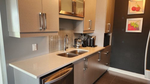Kitchen - 7555 Boul. Cousineau, Longueuil (Saint-Hubert), QC - Indoor Photo Showing Kitchen With Double Sink