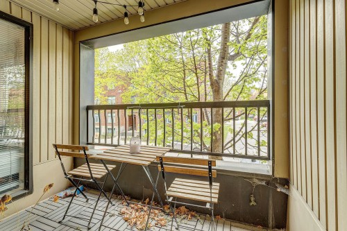 Balcon - 203-2625 Rue Rufus-Rockhead, Montréal (Le Sud-Ouest), QC -  With Deck Patio Veranda With Exterior