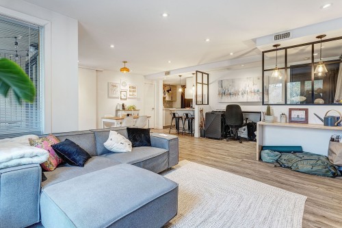 Vue d'ensemble - 203-2625 Rue Rufus-Rockhead, Montréal (Le Sud-Ouest), QC - Indoor Photo Showing Living Room