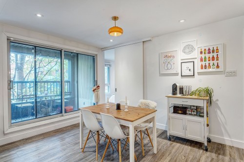 Salle à manger - 203-2625 Rue Rufus-Rockhead, Montréal (Le Sud-Ouest), QC - Indoor Photo Showing Dining Room