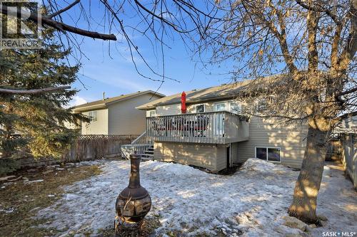 402 Overholt Crescent, Saskatoon, SK - Outdoor With Deck Patio Veranda