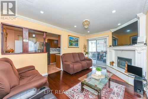 67 Kay Drive, Toronto, ON - Indoor Photo Showing Living Room With Fireplace