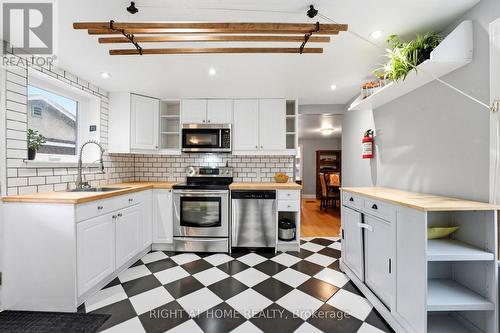 209 Marier Avenue, Ottawa, ON - Indoor Photo Showing Kitchen With Double Sink