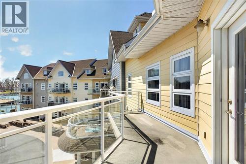 1550 Venetian Boulevard Unit# 310, Point Edward, ON - Outdoor With Balcony With Exterior