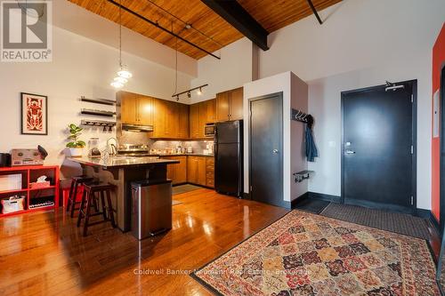221 - 26 Ontario Street, Guelph (St. Patrick'S Ward), ON - Indoor Photo Showing Kitchen