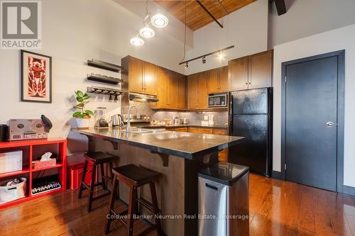 221 - 26 Ontario Street, Guelph (St. Patrick'S Ward), ON - Indoor Photo Showing Kitchen