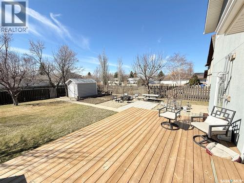 787 Brimacombe Drive, Weyburn, SK - Outdoor With Deck Patio Veranda