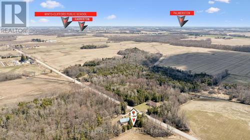 Aerial View - 5578 11Th Line, Minto, ON - Outdoor With View