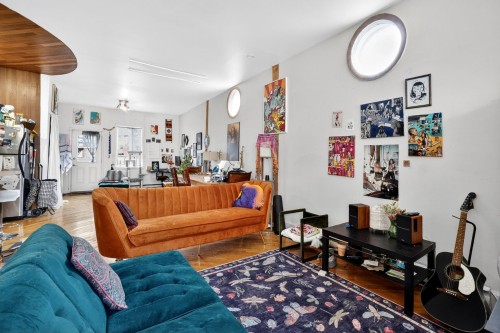 Salon - 1460 Av. De La Salle, Montréal (Mercier/Hochelaga-Maisonneuve), QC - Indoor Photo Showing Living Room