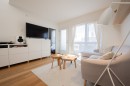 Salon - 401-590 Rue Nicolet, Montréal (Mercier/Hochelaga-Maisonneuve), QC  - Indoor Photo Showing Living Room 