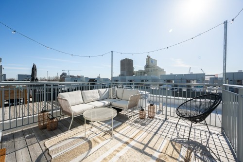 Terrasse - 401-590 Rue Nicolet, Montréal (Mercier/Hochelaga-Maisonneuve), QC - Outdoor
