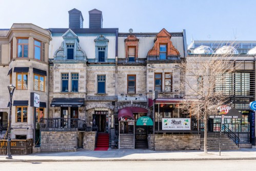 Exterior - 1468  - 1470 Rue Crescent, Montréal (Ville-Marie), QC - Outdoor With Facade