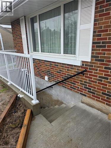 Separate entrance to unit - 22 Montrose Avenue, Kitchener, ON - Outdoor With Exterior
