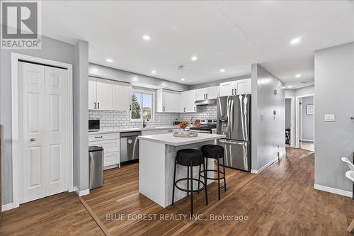 54 Stokes Road, St. Thomas, ON - Indoor Photo Showing Kitchen With Stainless Steel Kitchen With Upgraded Kitchen