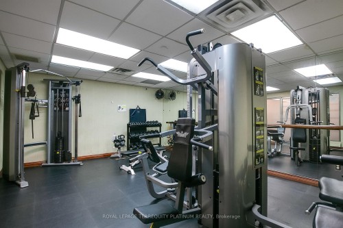 413-175 Cedar Avenue, Richmond Hill, ON - Indoor Photo Showing Gym Room