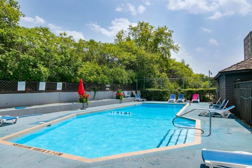 413-175 Cedar Avenue, Richmond Hill, ON - Outdoor With In Ground Pool With Backyard
