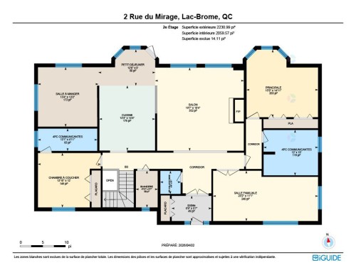 Floor Plan - 2 Rue Du Mirage, Lac-Brome, QC - Other