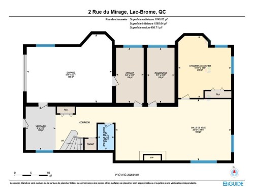 Floor Plan - 2 Rue Du Mirage, Lac-Brome, QC - Other