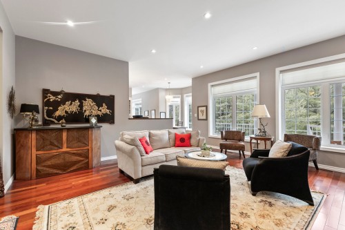 Living Room - 2 Rue Du Mirage, Lac-Brome, QC - Indoor Photo Showing Living Room