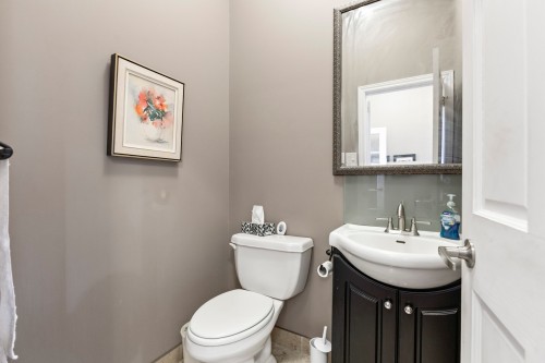 Powder room - 2 Rue Du Mirage, Lac-Brome, QC - Indoor Photo Showing Bathroom