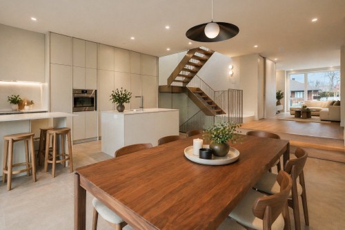 Overall view - 7249Z Av. Louis-Hébert, Montréal (Villeray/Saint-Michel/Parc-Extension), QC - Indoor Photo Showing Dining Room