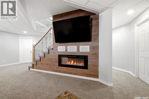 5 Corbin Bay, Grand Coulee, SK - Indoor With Fireplace