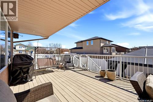5 Corbin Bay, Grand Coulee, SK - Outdoor With Deck Patio Veranda With Exterior