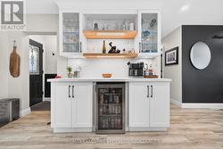 Drink and Coffee station plumbed with water. - 
