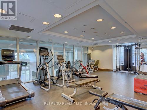 602 - 310 Red Maple Road, Richmond Hill, ON - Indoor Photo Showing Gym Room