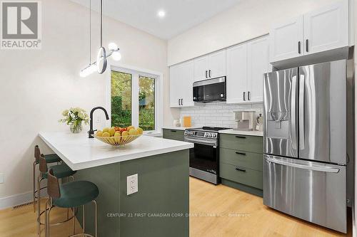 858 William Street, London East (East B), ON - Indoor Photo Showing Kitchen With Upgraded Kitchen