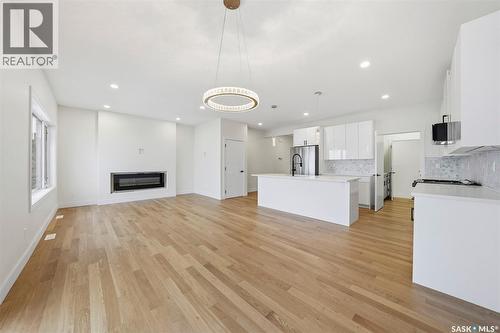 335 Sharma Crescent, Saskatoon, SK - Indoor With Fireplace