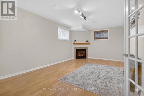 124 Macassa Circle, Ottawa, ON - Indoor With Fireplace