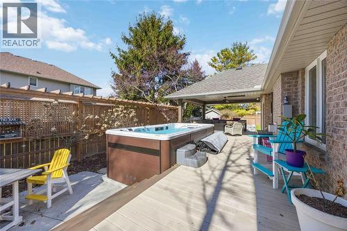 608 Mc Master Court, Sarnia, ON - Outdoor With Deck Patio Veranda