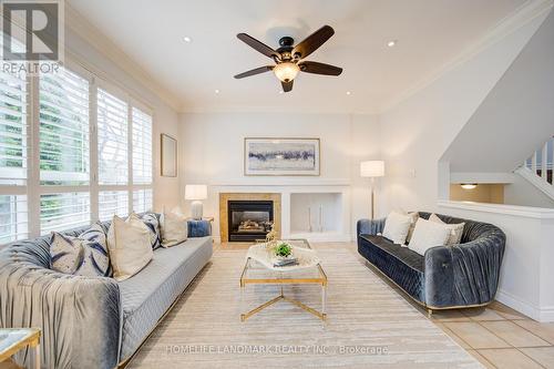 5041 Dryden Avenue, Burlington, ON - Indoor Photo Showing Living Room With Fireplace