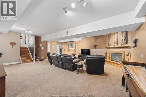 12123 Cranbrook, Tecumseh, ON - Indoor With Fireplace