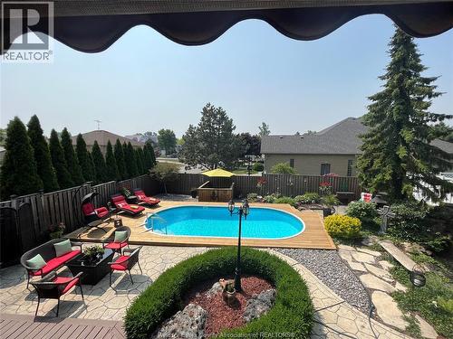 12123 Cranbrook, Tecumseh, ON - Outdoor With In Ground Pool With Deck Patio Veranda