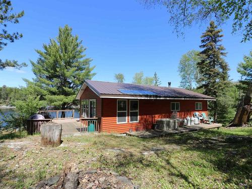 Cl4111 Winnipeg River, Kenora, ON - Outdoor With Deck Patio Veranda