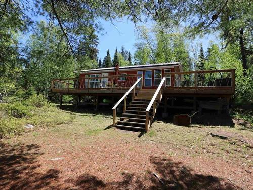 Cl4111 Winnipeg River, Kenora, ON - Outdoor With Deck Patio Veranda