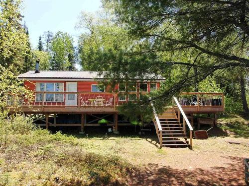 Cl4111 Winnipeg River, Kenora, ON - Outdoor With Deck Patio Veranda