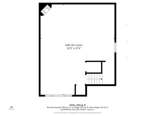 Plan (croquis) - 225 Rue De Montreux, Laval (Vimont), QC - Other