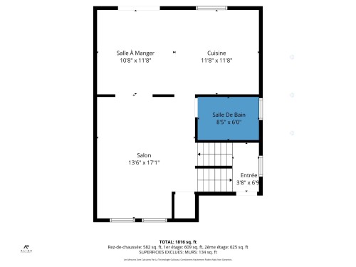 Plan (croquis) - 225 Rue De Montreux, Laval (Vimont), QC - Other