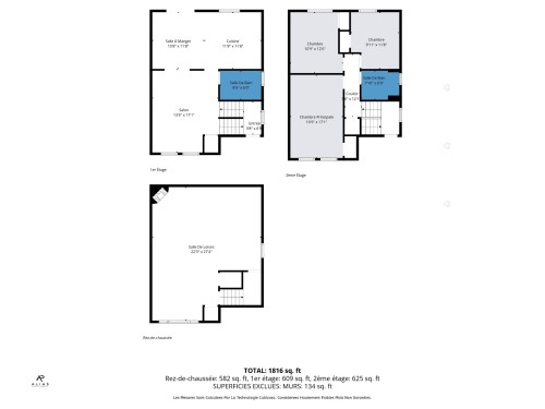 Plan (croquis) - 225 Rue De Montreux, Laval (Vimont), QC - Other